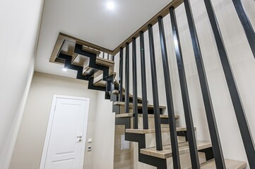 interior apartment room stairs, steps staircase inside house