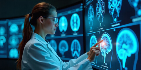 young woman looking at camera