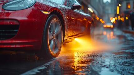 Professional power car washing services for residential and commercial projects, Full HD, 32k Resolution
