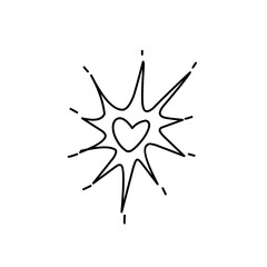 Stylized stars with orbit