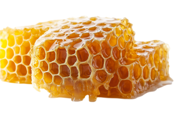 Stack of Honeycombs
isolated on transparent background.