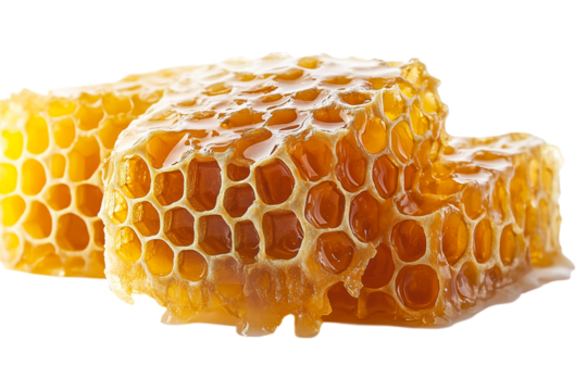 Stack of Honeycombs
isolated on transparent background.