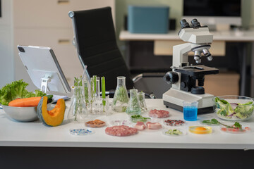 Food Science Labs, lab equipment.