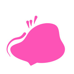 colorful blank empty speech bubbles
