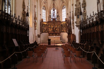 Blick in das Kloster Blaubeuren in Baden-W&uuml;rttemberg	
