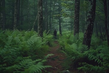 Fototapeta premium morning in the woods