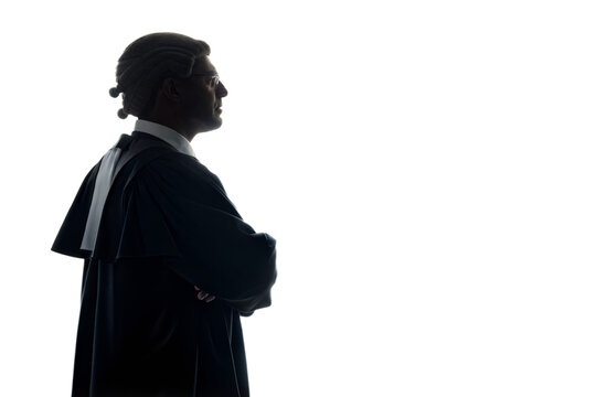 Silhouette of a Barrister