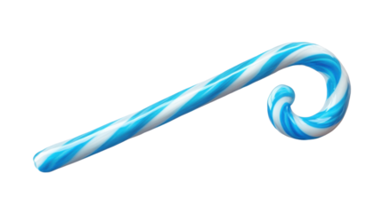 blue candy can isolated on white background