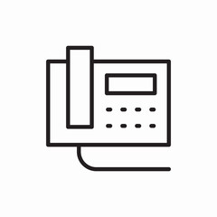 home phone icon vector sign