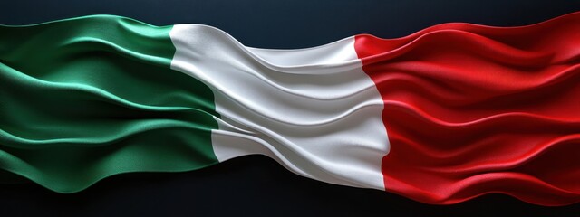 Waving Italian Flag: A Vibrant Display of National Pride and Italian Heritage