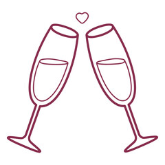 valentine cheers heart bubble.