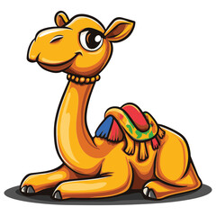 Cartoon Camel