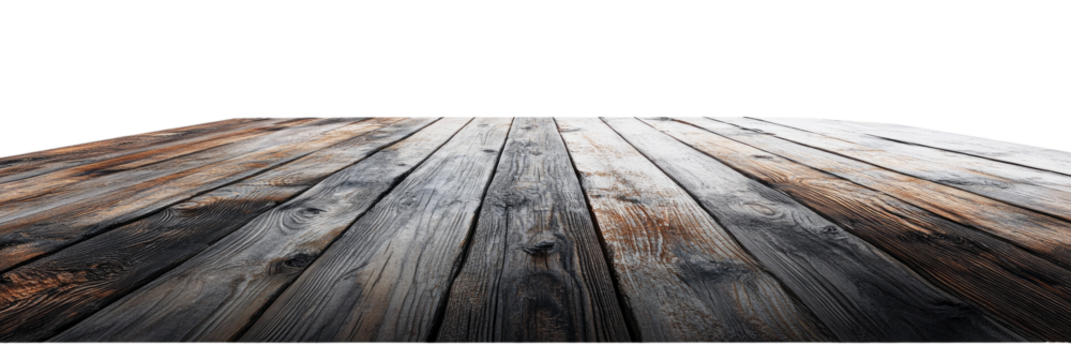 A wooden floor with a white background