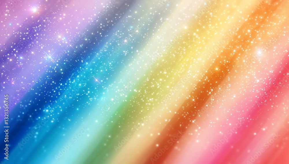 Poster rainbow gradient color background design for web graphics and product presentation