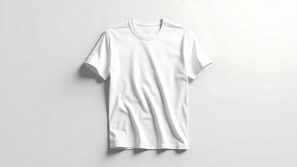 Eye-catching T-shirt mockup images, minimalist background, creative and fresh design
