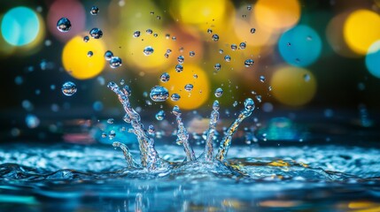 A high-tech smart home water meter showcases real-time water usage with a sleek interface and integrated control for managing household water