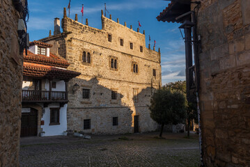Santillana del Mar typical streets
