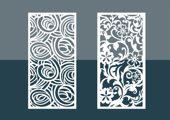  Kitchen and Hall Jali geometric CNC jaali pattern for laser cutting and interior designing vector graphics