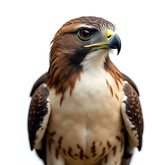 Obraz premium golden eagle isolated on white background