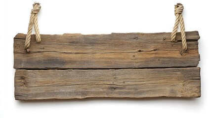 1. Wooden Brown Hanging Sign: A Signpost and Billboard Concept