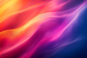 Obraz premium Abstract vibrant wavy background.