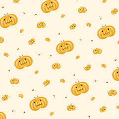 halloween seamless pattern