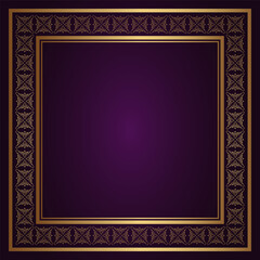 gold carved ornament frame, beautiful decoration design