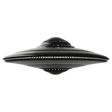 Mysterious Extraterrestrial UFO Spacecraft Hovering in the Atmosphere