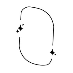 minimalistic shapes sparkling geometric © Zona