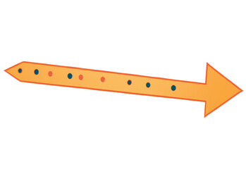An arrow icon representing direction or movement. Commonly used for navigation, guidance, pointing, or indicating progress in a specific direction.PNG