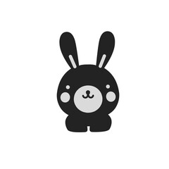 vector illustration of a rabbit