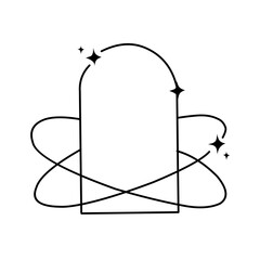 minimalistic shapes sparkling geometric © Zona