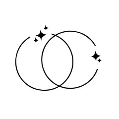 minimalistic shapes sparkling geometric © Zona