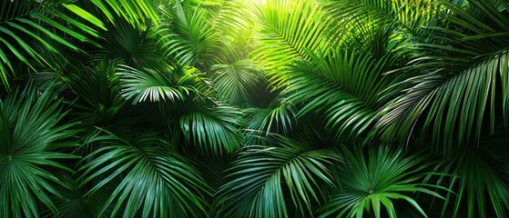 Lush Tropical Foliage