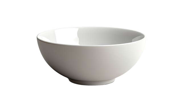 Minimalist Bowl: A pristine, minimalist bowl, its smooth curves and clean lines, showcasing simplicity and elegance in this classic tableware.