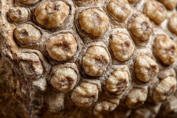 Close-up of textured, bumpy surface