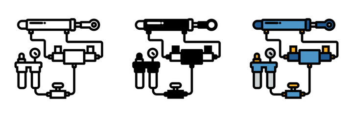 Pneumatic System is an air-powered mechanism controlling motion and force in industrial automation and machinery.