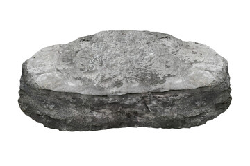 Rock isolated transparency background. © moderngolf1984