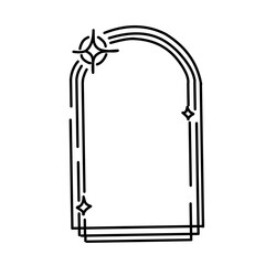 Modern aesthetic Star frame