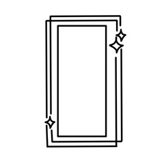 Modern aesthetic Star frame