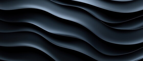 Obraz premium Abstract dark waves creating a flowing texture background