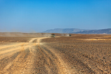 Off road Adventure in the Sahara Desert in Algeria	