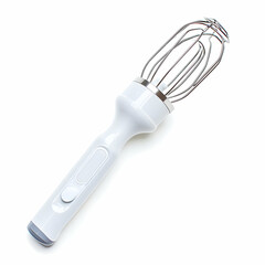 Obraz premium A modern hand mixer with a sleek design, perfect for preparing delicious baked goods and desserts.