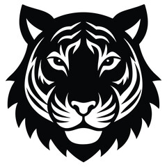 Fototapeta premium tiger head vector