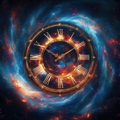 Celestial Time Journey Through Cosmic Nebulae