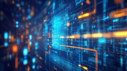 Fototapeta premium Visual representation of data analytics concepts and techniques for enhanced understanding