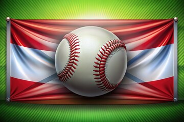 Baseball Banner Design for Team