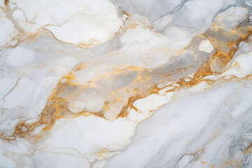 Marble texture with interwoven golden veins surface