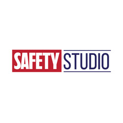 Fototapeta premium The Safety Studio Logo represents security, trust, and professionalism with a clean and modern design. Ideal for safety brands, security firms, and protection services, it ensures a strong brand ident