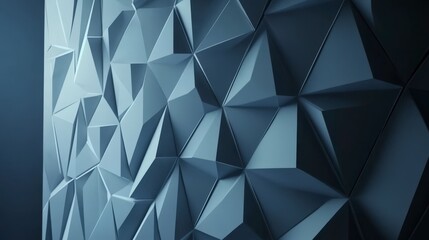 Fototapeta premium Geometric Wall Design: Modern Architectural Patterns for Contemporary Buildings